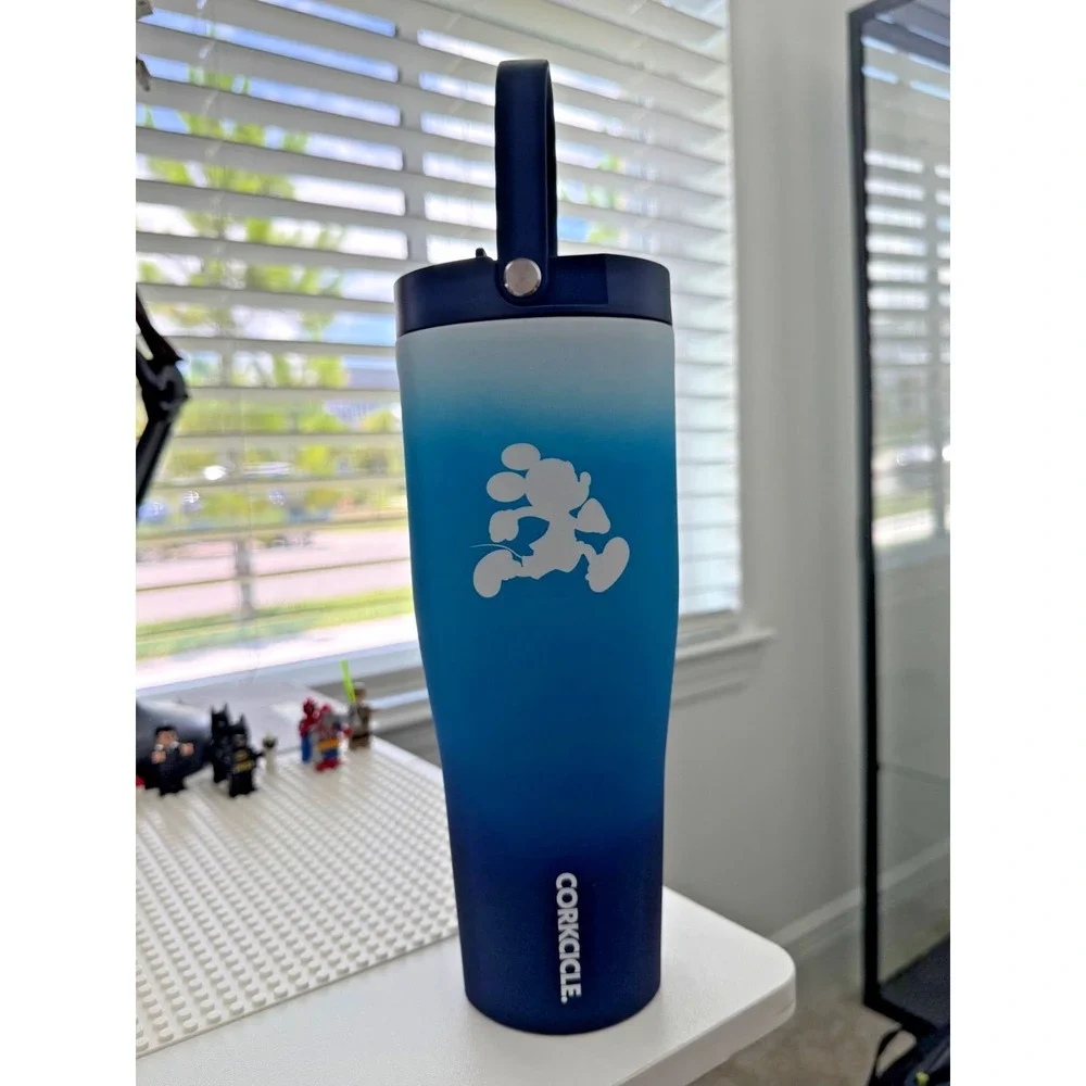 DISNEY RUN/CORKCICLE 2026/BLUE TUMBLER/30oz-890ml/NWT/MSDRT091326